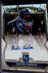 Austin Charles [Speckle] #CPA-AC Baseball Cards 2023 Bowman Chrome Prospect Autographs Prices