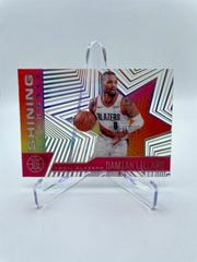 Damian Lillard [Pink] #3 Basketball Cards 2020 Panini Illusions Shining Stars Prices