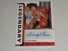 Lenny Wilkens #LC-LWK Basketball Cards 2022 Panini Contenders Legendary Autographs Prices