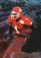 Kevin Dyson Football Cards 1998 Metal Universe Quasars Prices