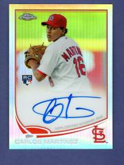 Carlos Martinez [Autograph Refractor] Baseball Cards 2013 Topps Chrome Prices