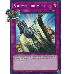 Solemn Judgment [Quarter Century Secret Rare] RA02-EN075 YuGiOh 25th Anniversary Rarity Collection II Prices