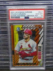 Dylan Carlson [Orange Refractor] #BA-7 Baseball Cards 2021 Bowman Chrome Ascensions Prices