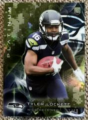 Tyler Lockett [Camo Refractor] Football Cards 2015 Topps Platinum Prices