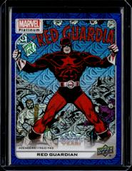Red Guardian [Blue Traxx] Marvel 2023 Upper Deck Platinum Prices