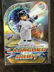 Giancarlo Stanton [Gold Interstellar] #LIO-15 Baseball Cards 2023 Topps Cosmic Chrome Launched Into Orbit Prices