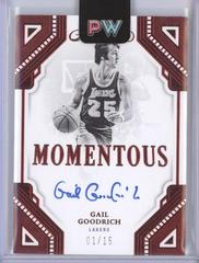 Gail Goodrich [Ruby] #48 Basketball Cards 2022 Panini Flawless Momentous Autograph Prices