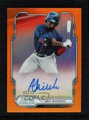 Akil Baddoo [Orange] Baseball Cards 2019 Bowman Sterling Prospect Autographs Prices