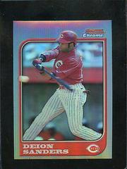 Deion Sanders [Refractor] #51 Baseball Cards 1997 Bowman Chrome Prices