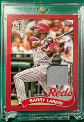 Barry Larkin [Red] #89BR-BL Baseball Cards 2024 Topps 1989 Relic Prices