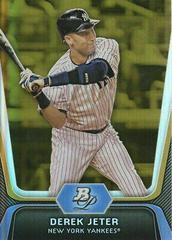 Derek Jeter [Gold] #14 Baseball Cards 2012 Bowman Platinum Prices