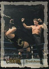 Bradshaw [Gold] #39 Wrestling Cards 2004 Fleer WWE Chaos Prices