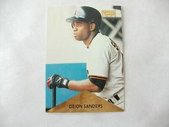 Deion Sanders #25 Baseball Cards 1996 Pinnacle Prices