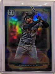 Eduardo Escobar [Blue Refractor] #139 Baseball Cards 2020 Topps Gypsy Queen Chrome Box Toppers Prices