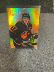 Connor McDavid [Gold] #C-1 Hockey Cards 2022 Skybox Metal Universe Cache Prices