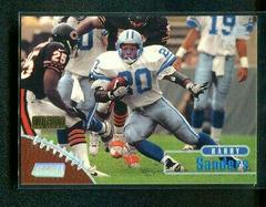 Barry Sanders [First Day Issue] Football Cards 1998 Stadium Club Prices