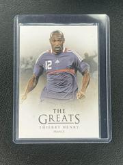 Thierry Henry #106 Soccer Cards 2021 Futera Unique World Prices