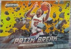 Donovan Mitchell [Gold] #19 Basketball Cards 2023 Panini Prizm Draft Picks Break Prices