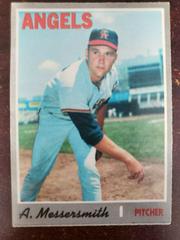 A.  Messersmith #430 Baseball Cards 1970 O Pee Chee Prices