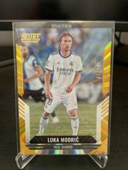 Luka Modric [Gold Laser] Soccer Cards 2021 Panini Score FIFA Prices