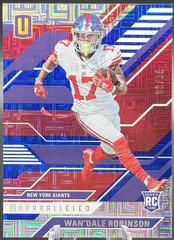 Wan'Dale Robinson [Squares] #UNP-11 Football Cards 2022 Panini Chronicles Unparalleled Prices