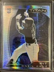 Oneil Cruz [Hyper] #3 Baseball Cards 2022 Panini Chronicles Titan Prices