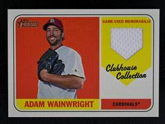 Adam Wainwright #AW Baseball Cards 2018 Topps Heritage Clubhouse Collection Relics Prices