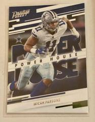 Micah Parsons Football Cards 2022 Panini Prestige Power House Prices