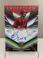 Brenner Cox [Red Shimmer Foil] #BPA-BC Baseball Cards 2023 Bowman Inception Autograph Prices
