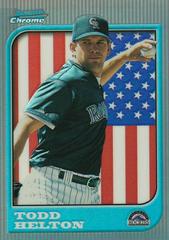 Todd Helton [Refractor] #227 Baseball Cards 1997 Bowman Chrome International Prices
