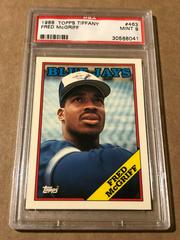 Fred McGriff Baseball Cards 1988 Topps Tiffany Prices