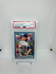 Jacob DeGrom [Throwing Blue Walmart Border] #US50 Baseball Cards 2014 Topps Update Prices
