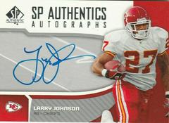 Larry Johnson Football Cards 2006 SP Authentic Autographs Prices