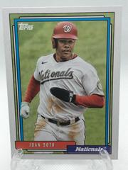 Juan Soto Baseball Cards 2021 Topps Update 1992 Redux Prices