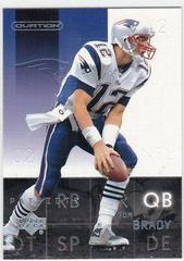 Tom Brady #51 Football Cards 2002 Upper Deck Ovation Prices