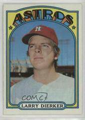 Larry Dierker #155 Baseball Cards 1972 Topps Prices
