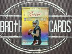 Bailey Zappe [Red] Football Cards 2022 Panini Illusions Rookie Endorsements Autographs Prices