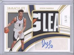 Dyson Daniels [Patch Autograph Gold] #33 Basketball Cards 2022 Panini Immaculate Collection Collegiate Prices