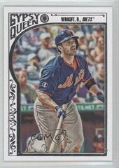 David Wright [Framed White] Baseball Cards 2015 Topps Gypsy Queen Prices