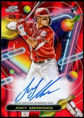 Joey Meneses [Red Flare] #CCA-JM Baseball Cards 2023 Topps Cosmic Chrome Autographs Prices