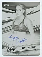 Sonya Deville Wrestling Cards 2019 Topps WWE SummerSlam Autographs Prices