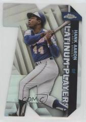 hank aaron #cpdc-2 Baseball Cards 2021 Topps Chrome Update Platinum Player Die Cuts Prices