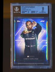 Lewis Hamilton [Purple] Racing Cards 2021 Topps Formula 1 Lights Out Prices