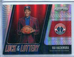 Rui Hachimura [Silver Prizm] #9 Basketball Cards 2019 Panini Prizm Luck of the Lottery Prices