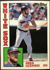 Greg Luzinski #20 Baseball Cards 1984 Topps Tiffany Prices