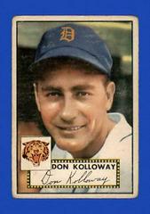 Don Kolloway #104 Baseball Cards 1952 Topps Prices