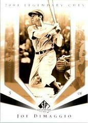 Joe DiMaggio #57 Baseball Cards 2004 SP Legendary Cuts Prices