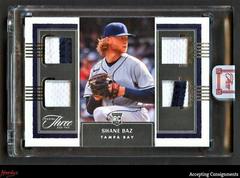 Shane Baz Baseball Cards 2022 Panini Three and Two Rookie Quad Jerseys Prices