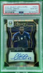 Samuel Umtiti Soccer Cards 2020 Panini Select UEFA Euro Signatures Prices