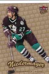 Scott Niedermayer [Gold Medallion] Hockey Cards 2006 Ultra Prices
